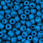 Glas rocailles kralen 6/0 (4mm) Blue sapphire